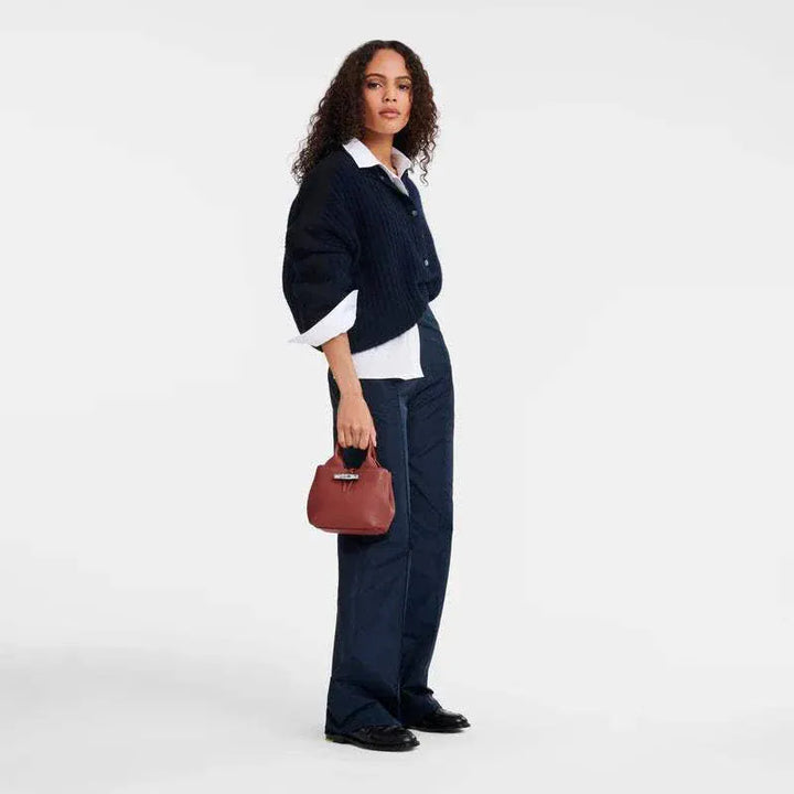 Bamboo Clasp Mini Bag
