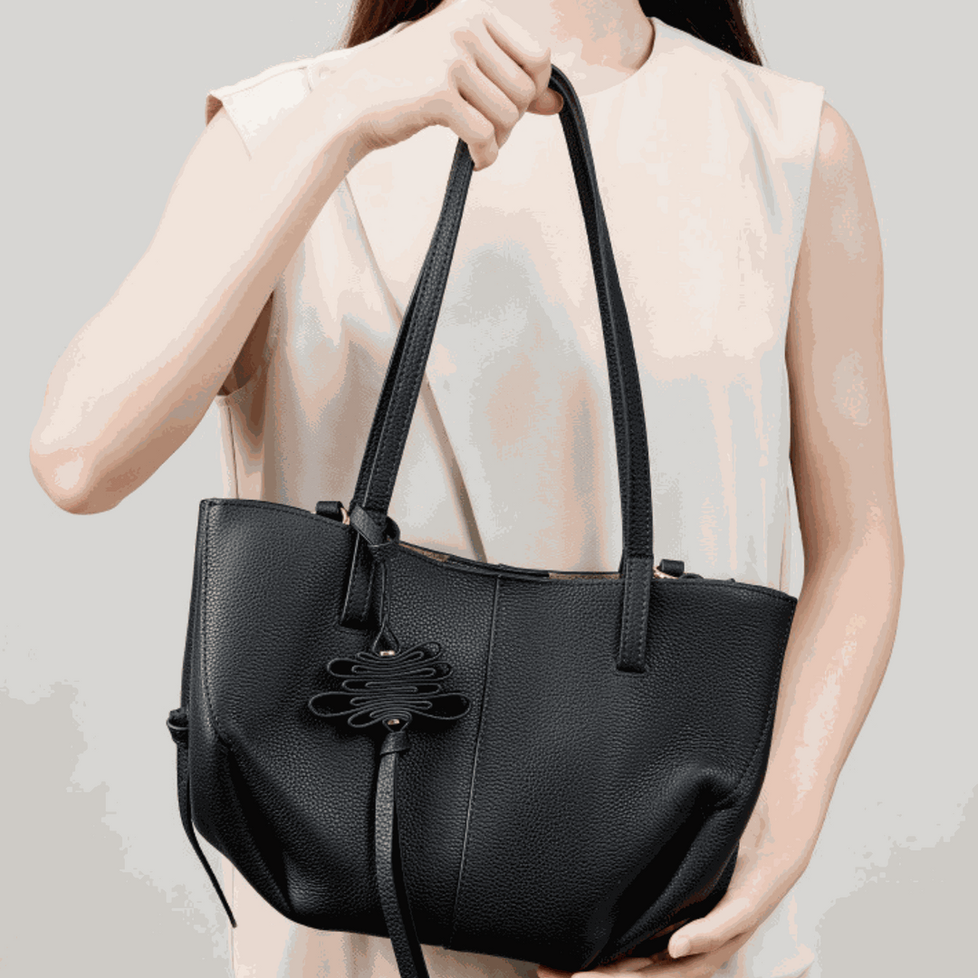 Aveline Textured Shoulder Bag
