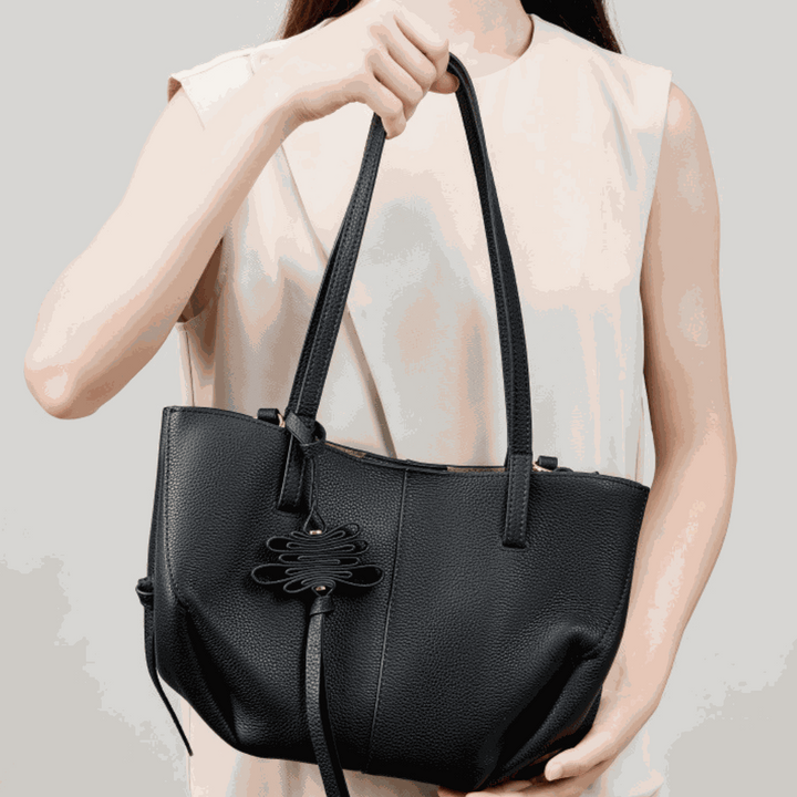 Aveline Textured Shoulder Bag
