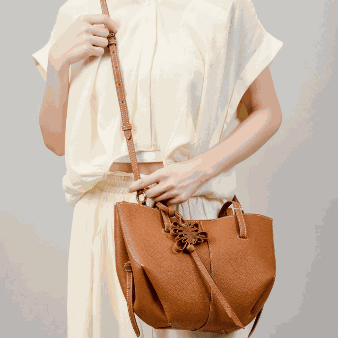Aveline Textured Shoulder Bag