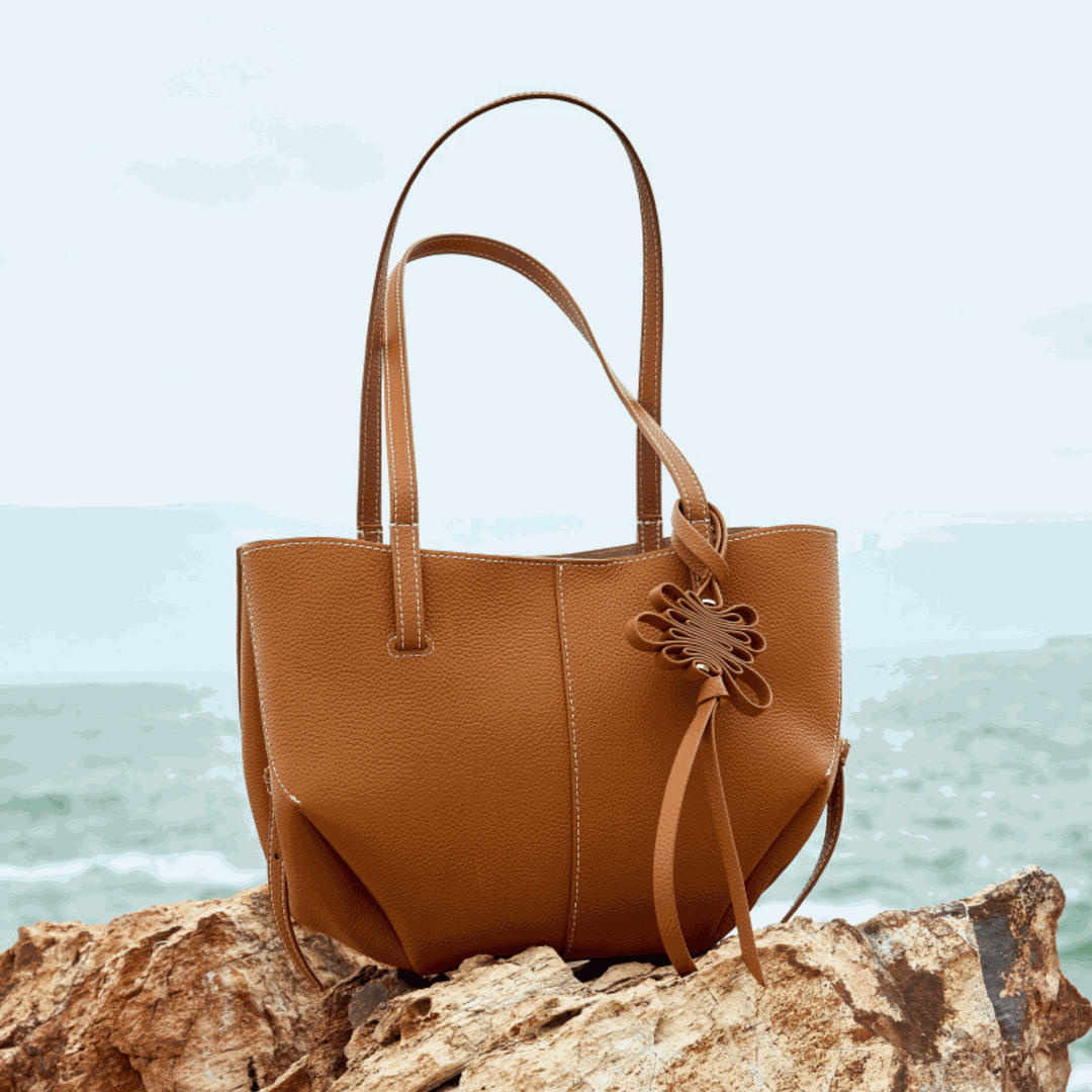 Aveline Textured Shoulder Bag