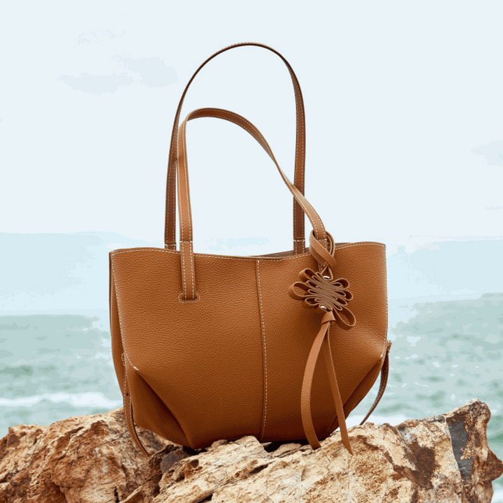 Aveline Textured Shoulder Bag