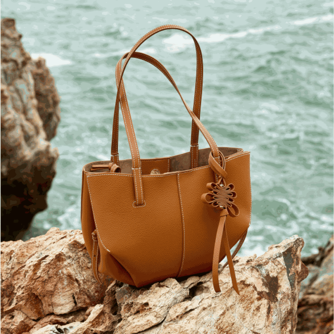 Aveline Textured Shoulder Bag
