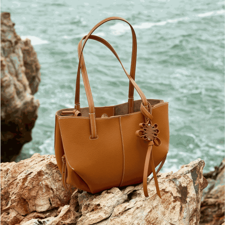 Aveline Textured Shoulder Bag