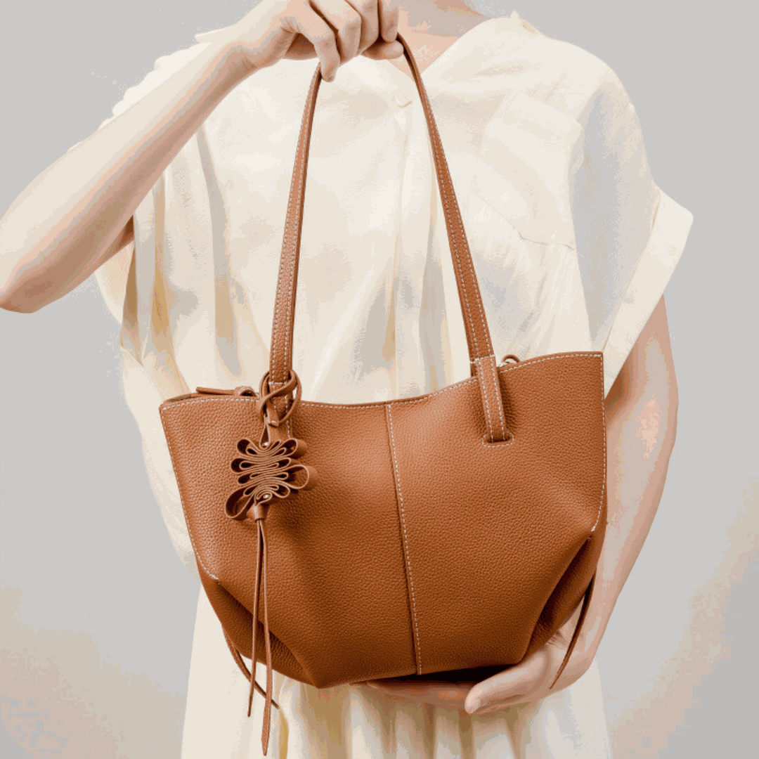 Aveline Textured Shoulder Bag