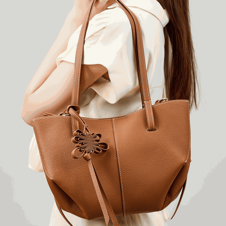 Aveline Textured Shoulder Bag