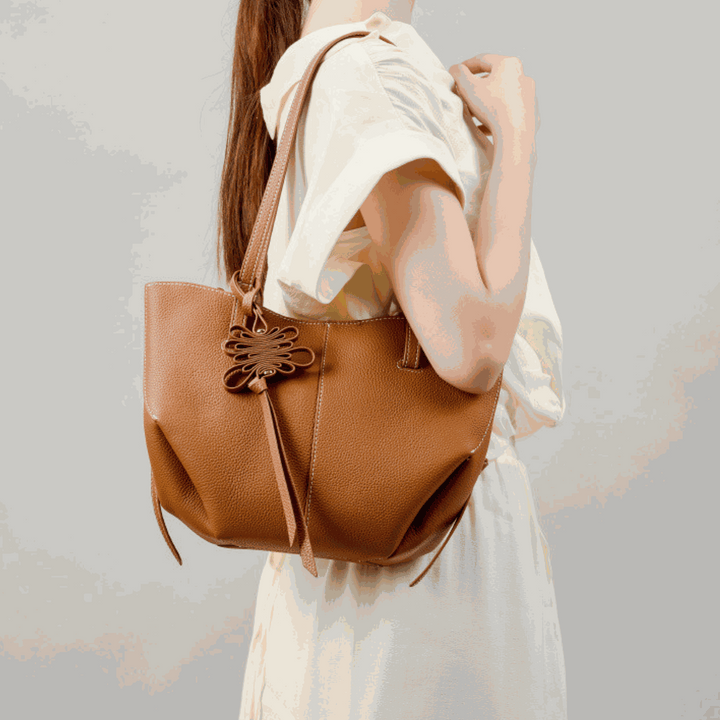 Aveline Textured Shoulder Bag