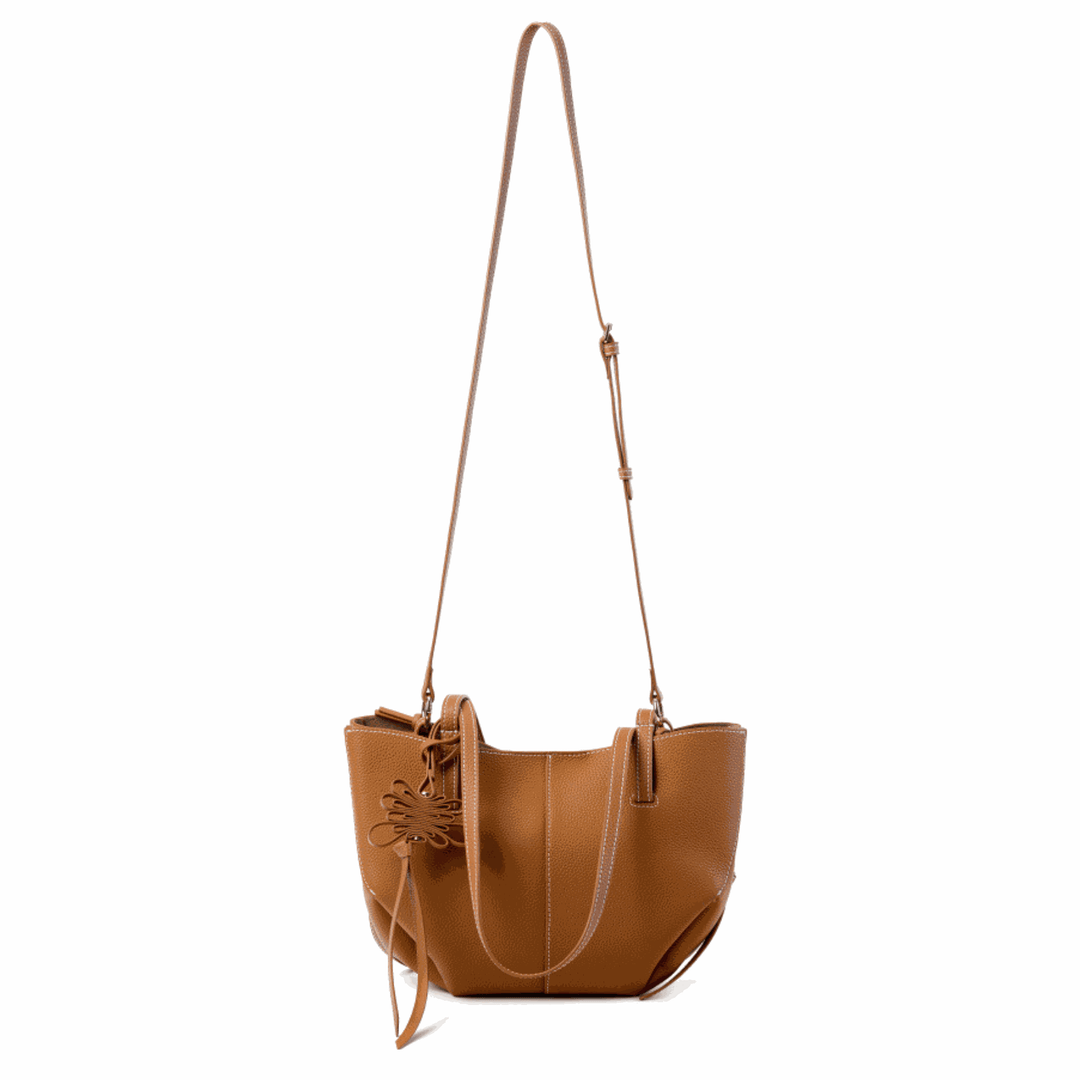 Aveline Textured Shoulder Bag