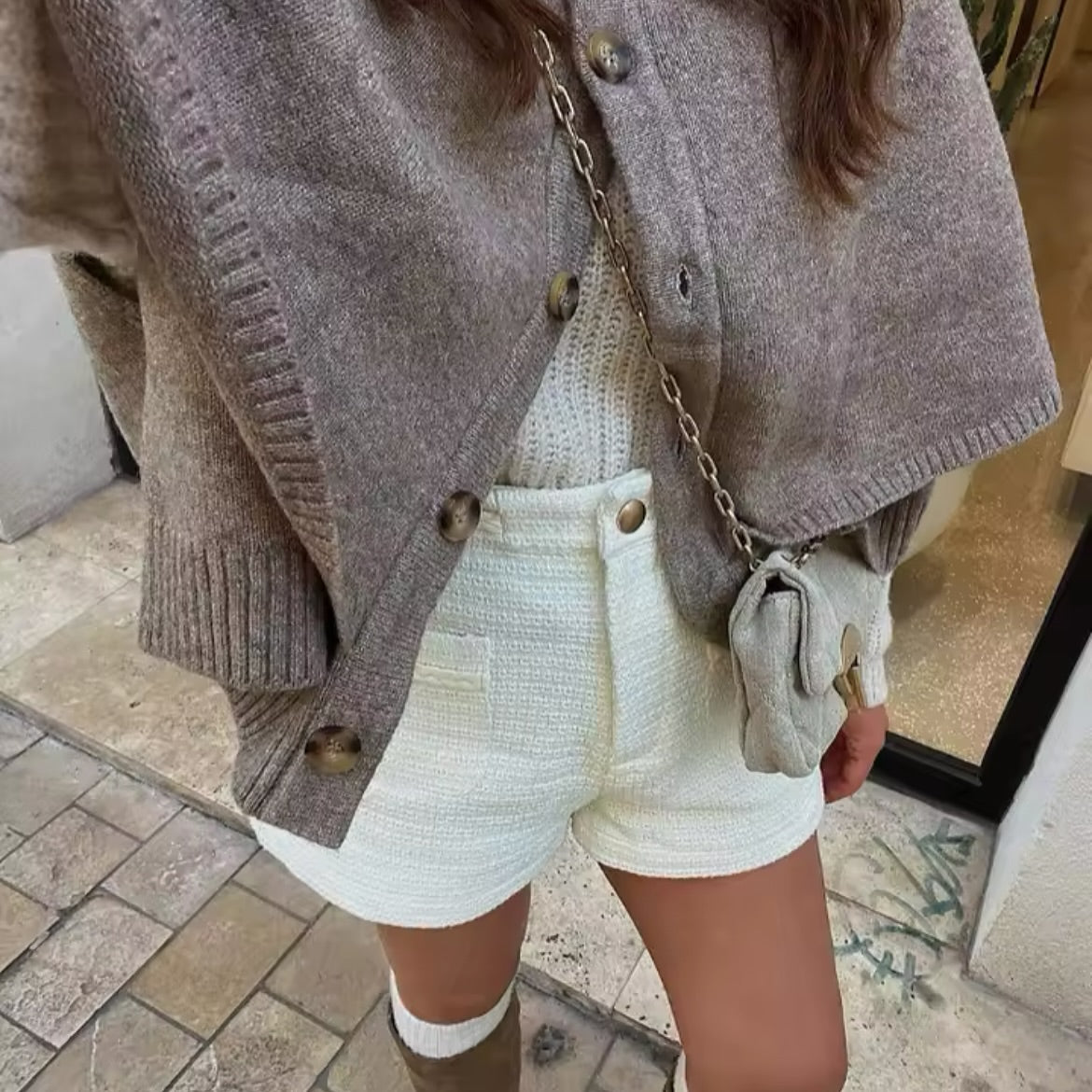 【フォクシー】Knit Cape Trulli 38832  カシミヤ100% フォクシー】Knit Cape Trulli 38832 カシミヤ100%