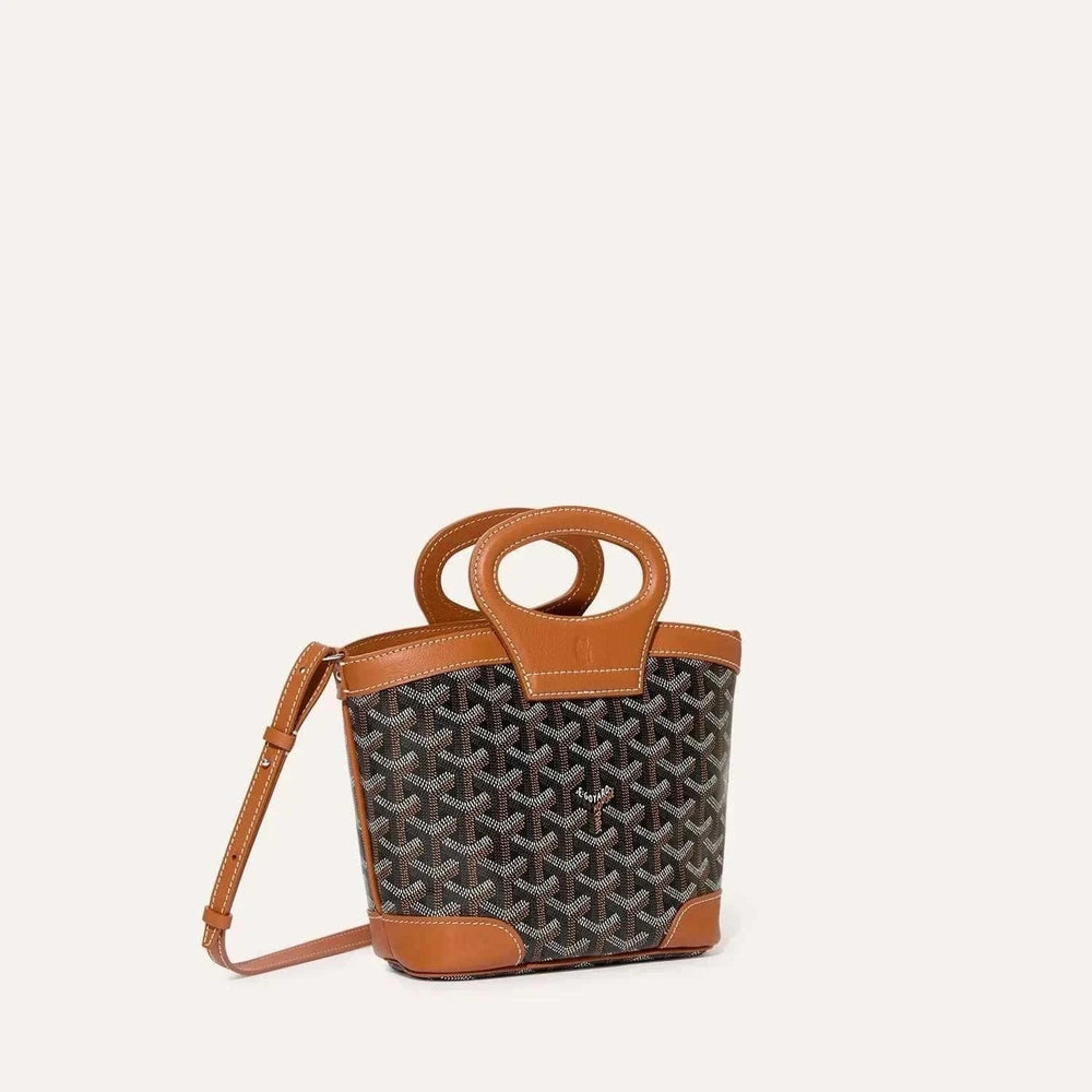 Belugina Mini Bag vegan leather with inside pouch and adjustable strap