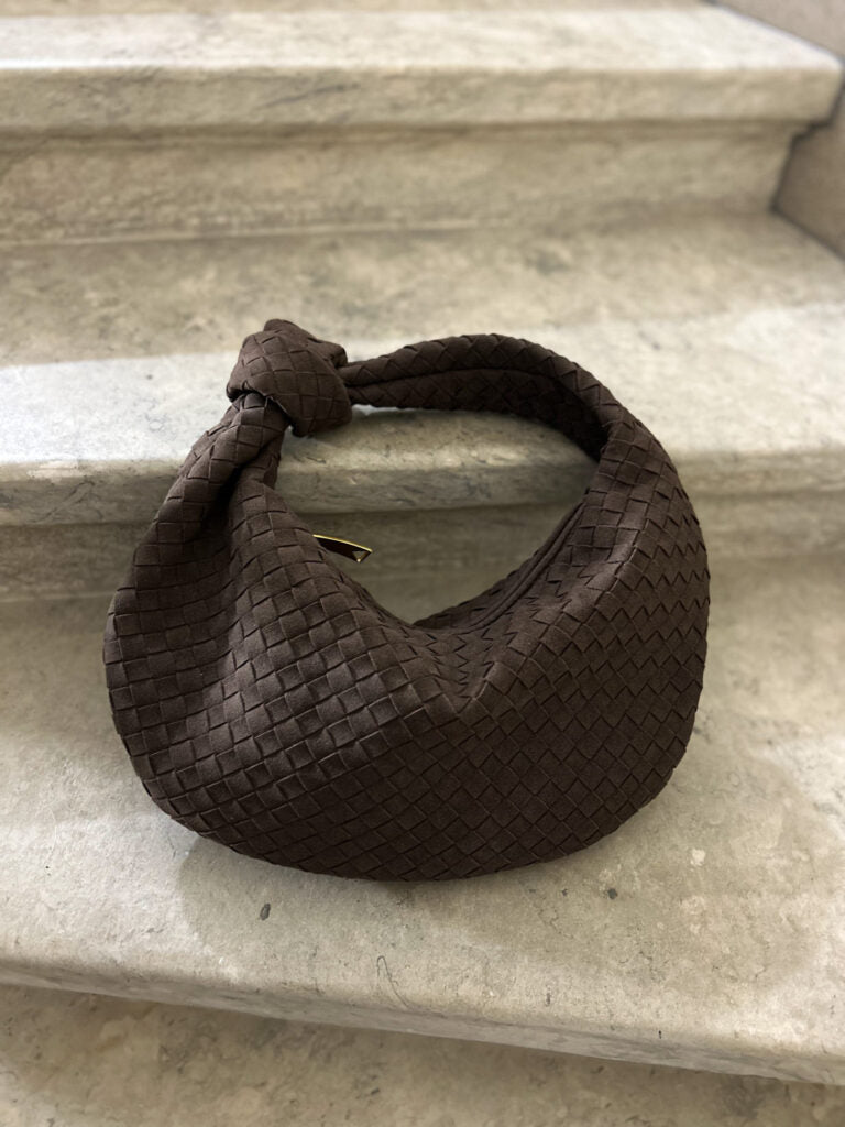 Aurelia Woven Suede Bag