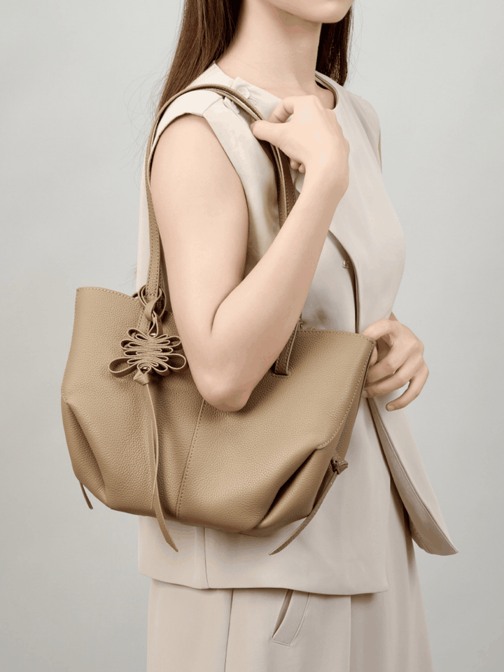 Aveline Textured Shoulder Bag