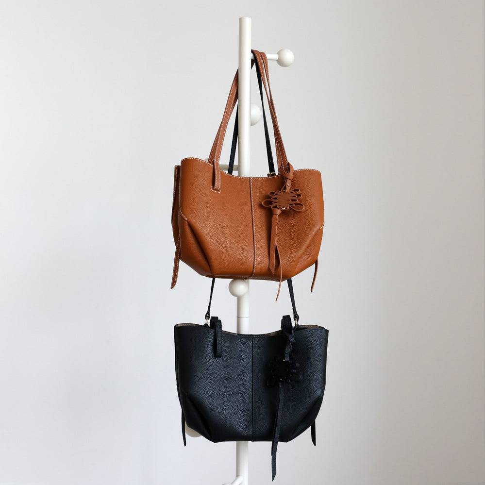 Aveline Textured Shoulder Bag
