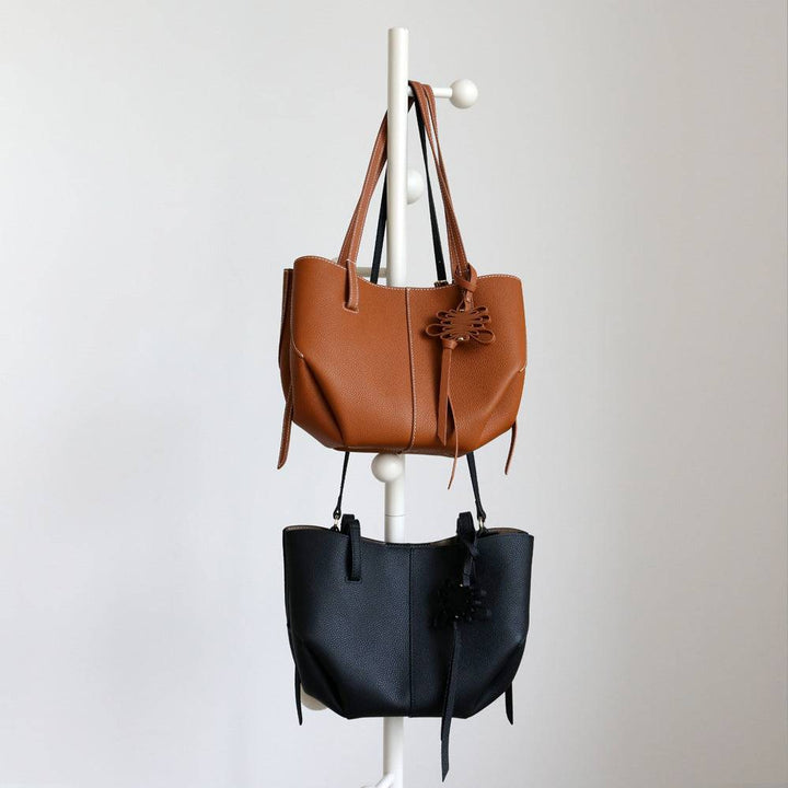 Aveline Textured Shoulder Bag