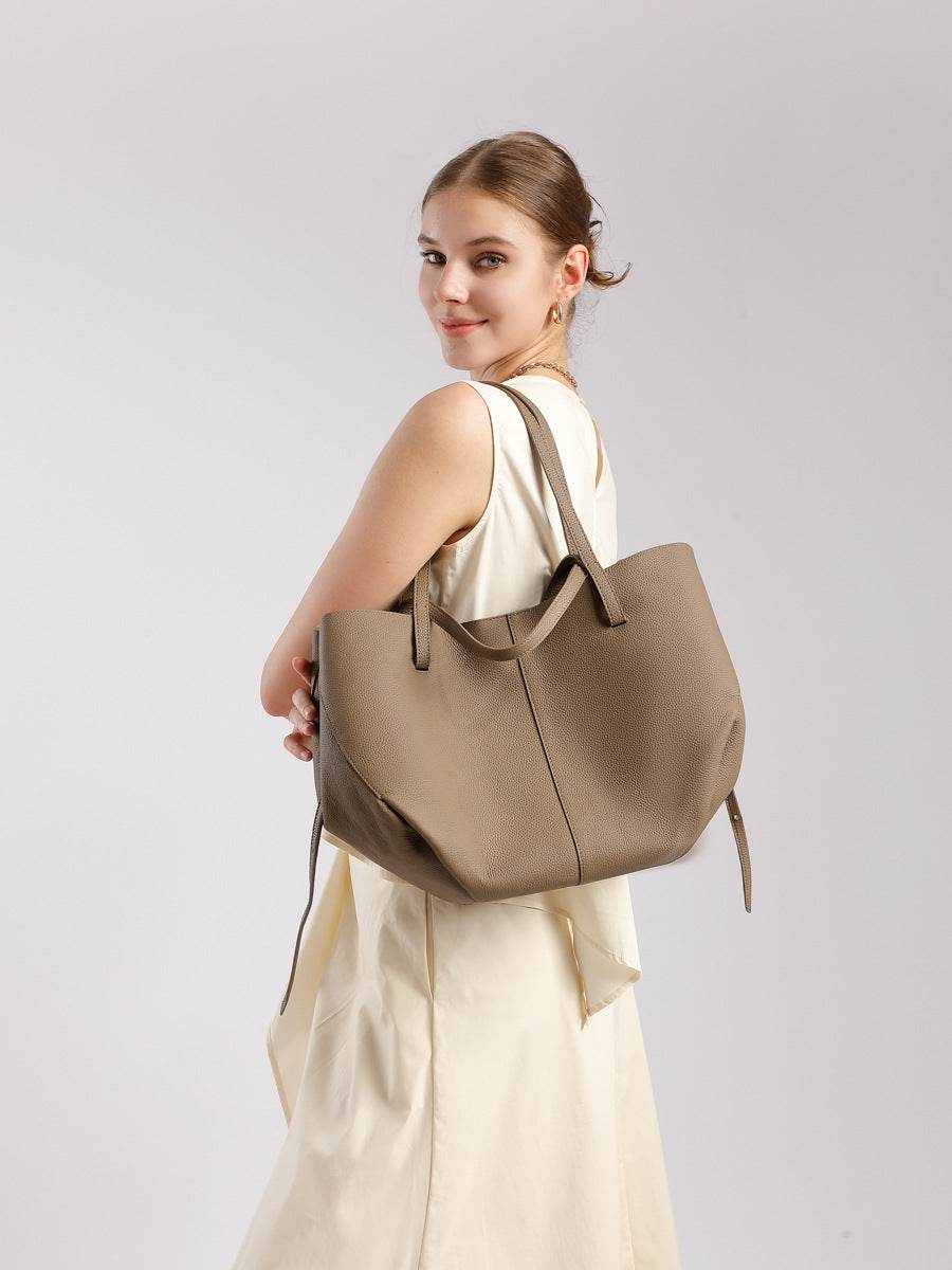 Aveline Textured Shoulder Bag