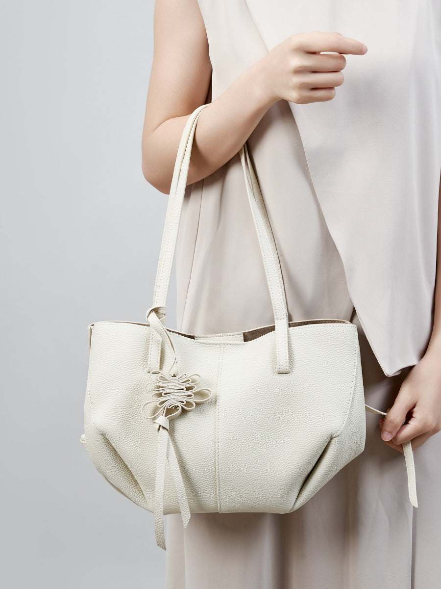 Aveline Textured Shoulder Bag