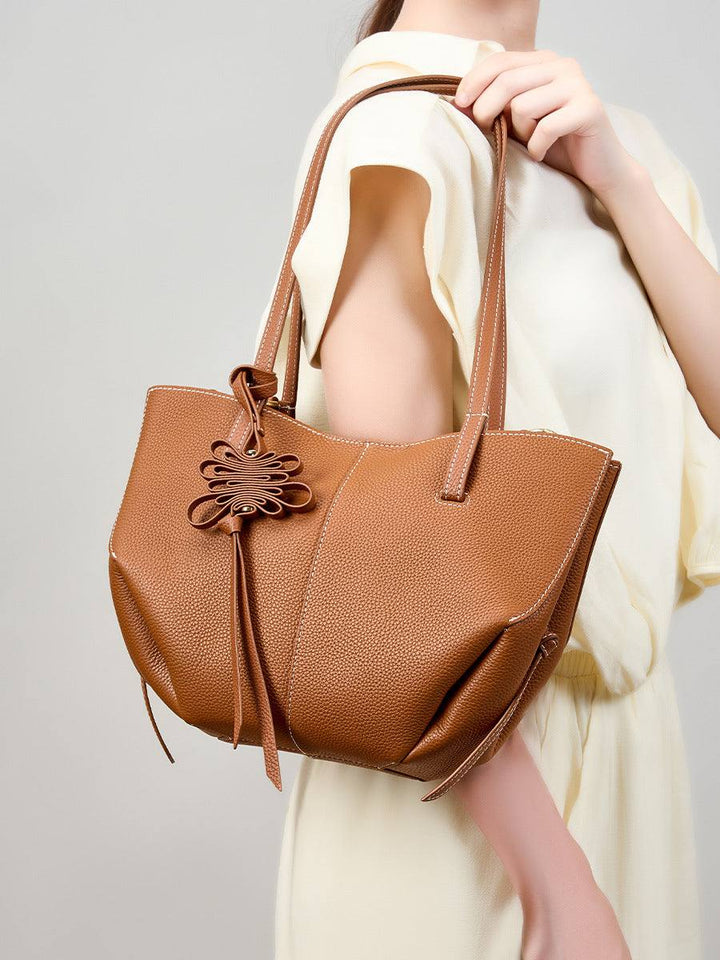 Aveline Textured Shoulder Bag