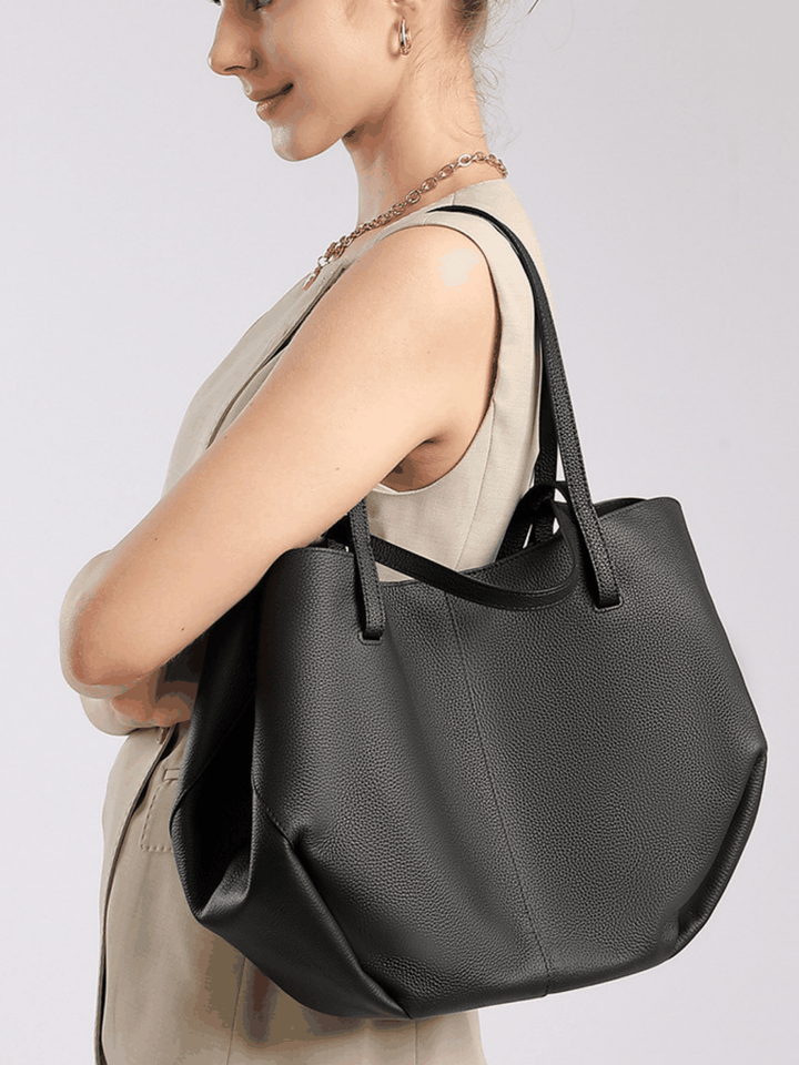 Aveline Textured Shoulder Bag