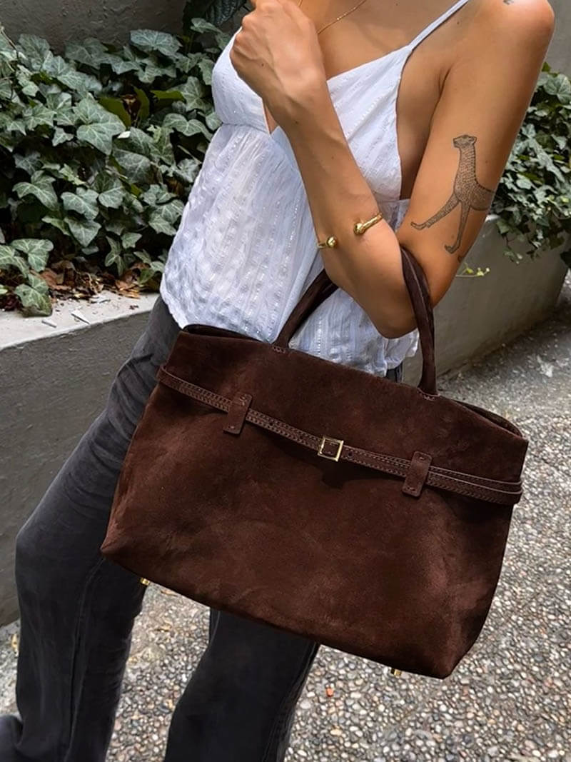 Comelia Suede Bag