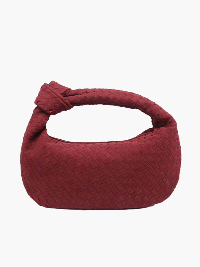 Aurelia Woven Suede Bag