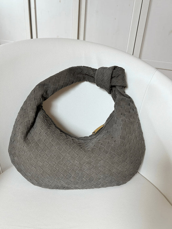 Aurelia Woven Suede Bag