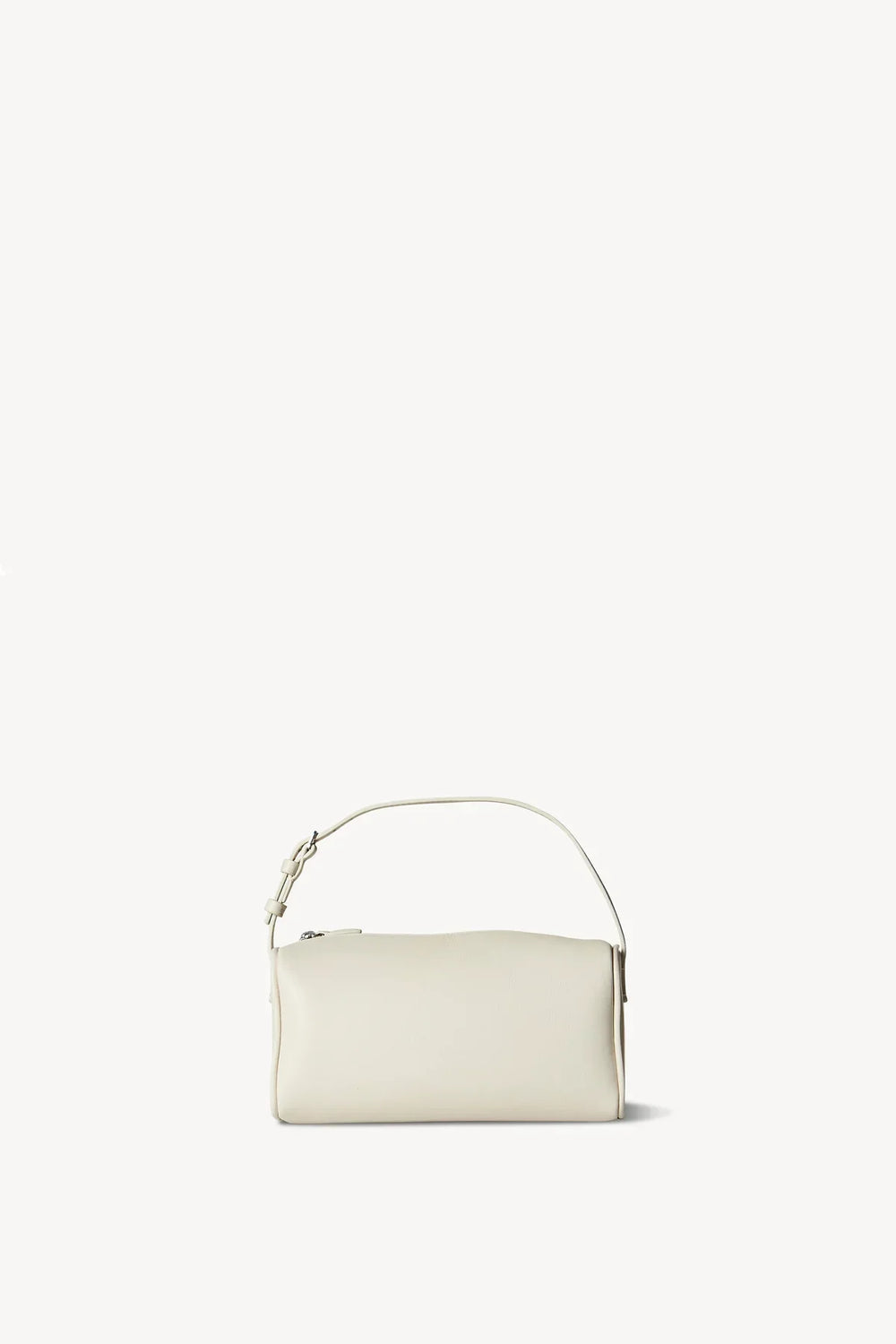 Marielle 90s mini structured handbag in ivory vegan leather