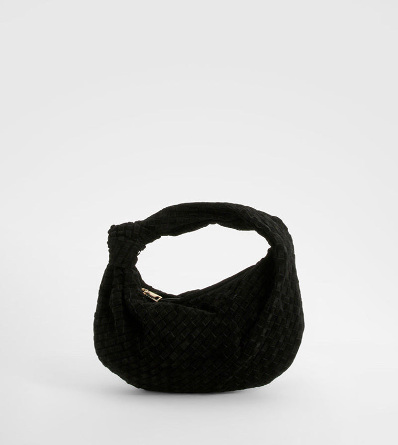 Aurelia Woven Suede Bag