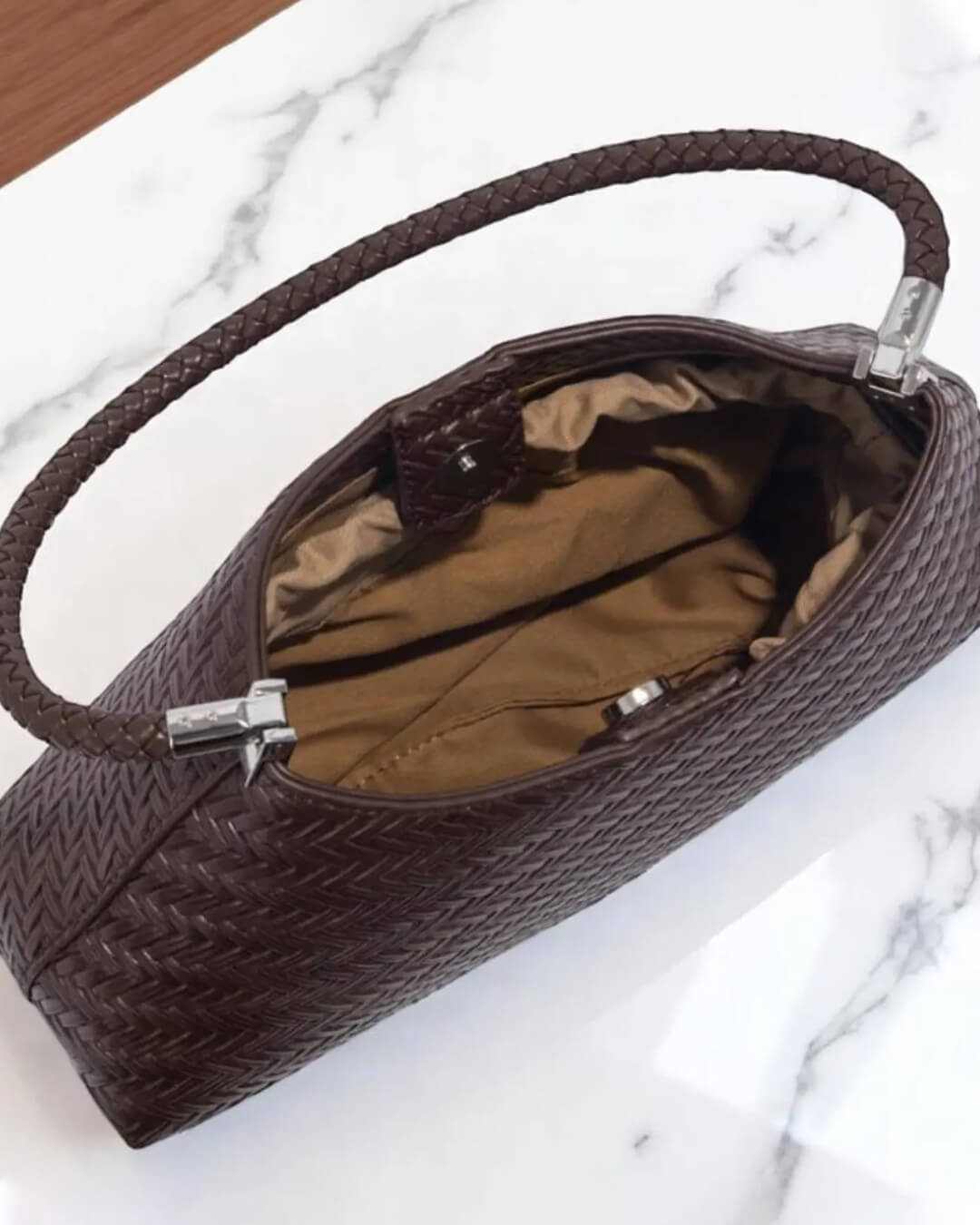 SEAME - Alya Bohemian Woven Bag Black Regular